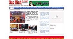 Desktop Screenshot of baobacninh.com.vn