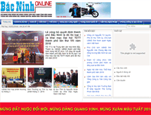 Tablet Screenshot of baobacninh.com.vn